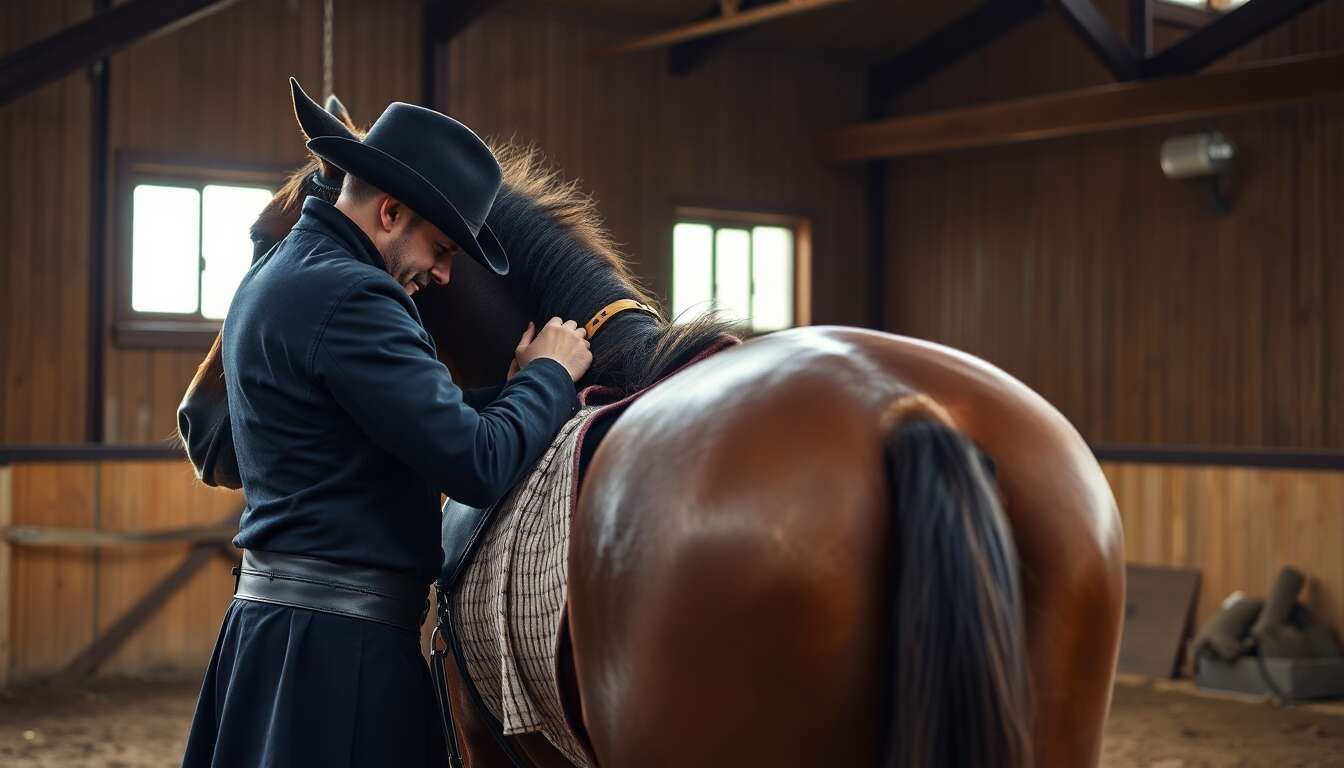 Comment remédier au port du cheval sur les épaules ?