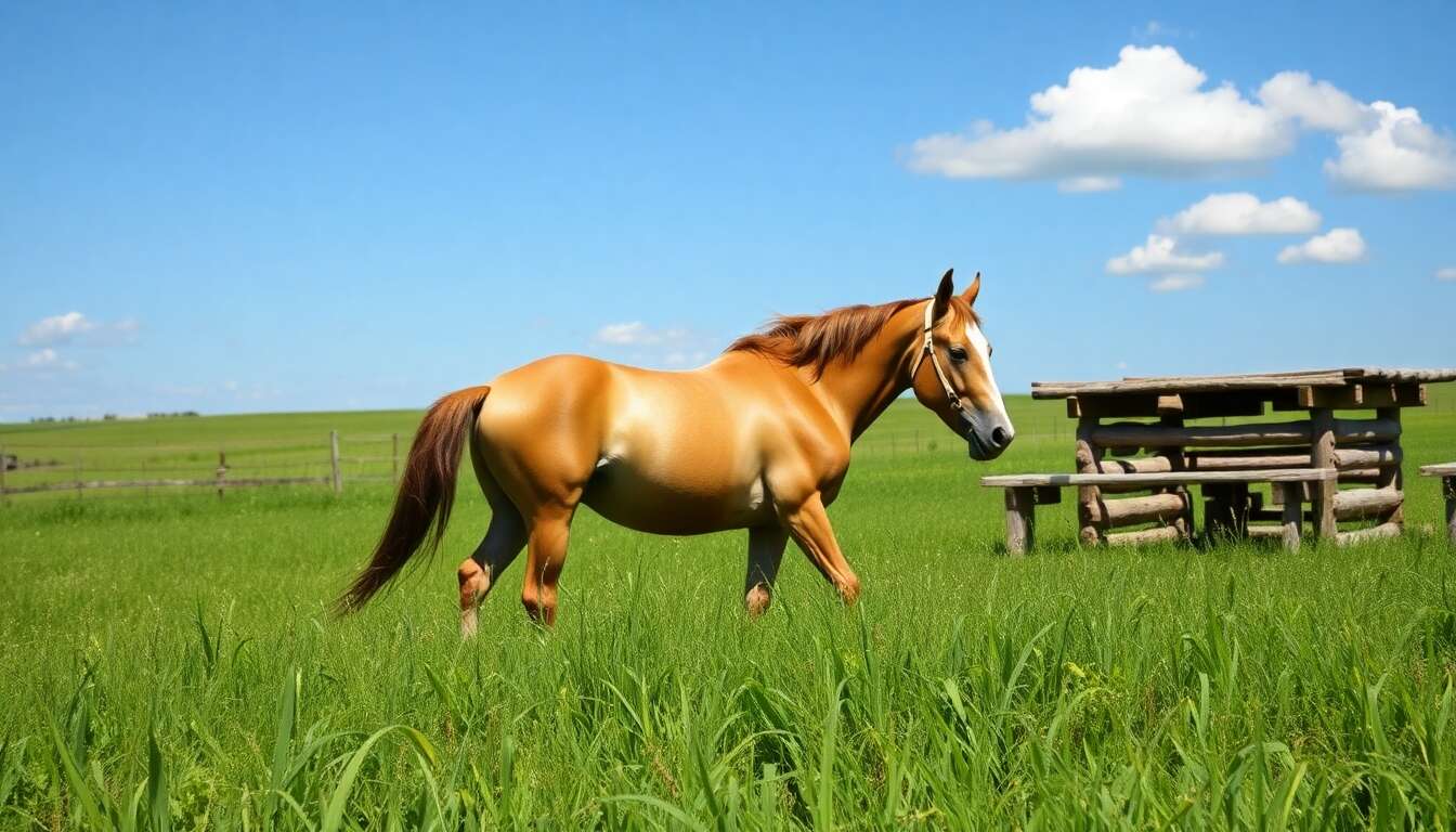 Optimiser l'équilibre des omégas dans l'alimentation du cheval