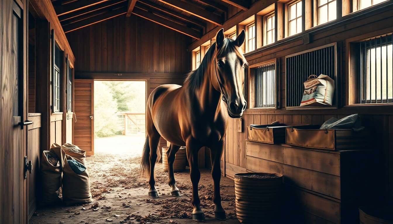 Comment bien conserver la nourriture de son cheval ?