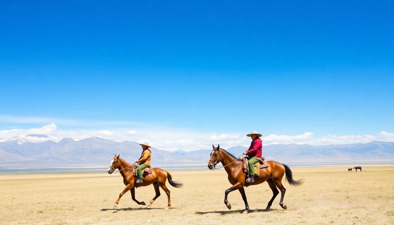 Mongolie : lieu de prédilection des cavaliers