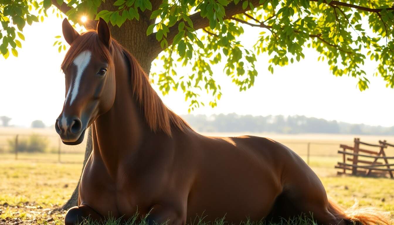 Exercices pour détendre son cheval