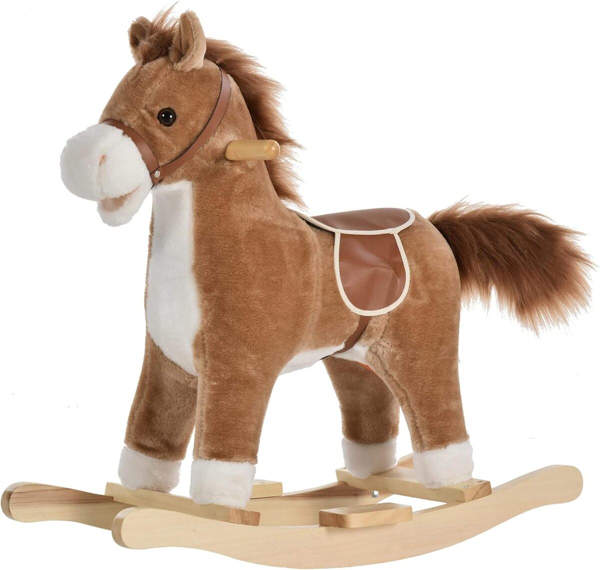 Test du cheval à bascule HOMCOM : confort et douceur au rendez-vous