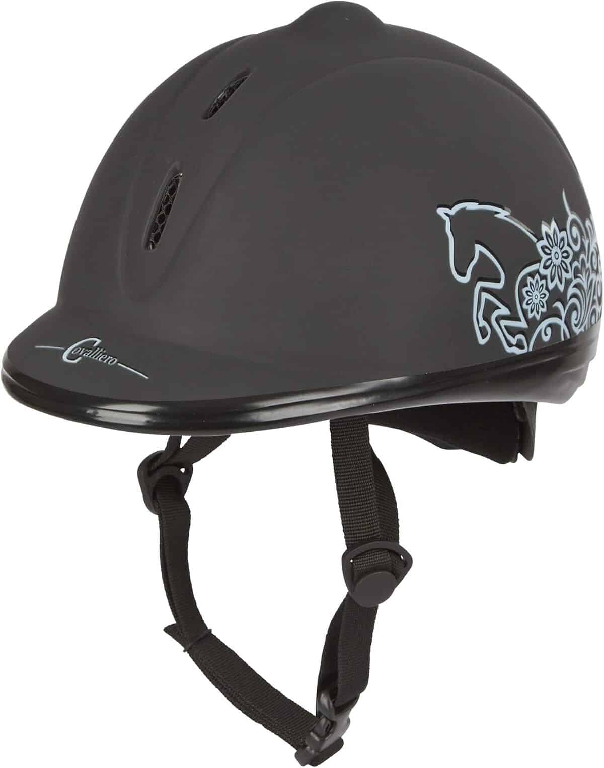 Test : le casque d'équitation Covalliero Beauty VG1