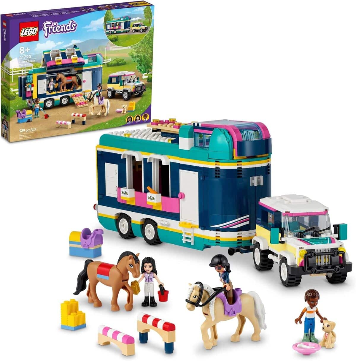 Test : lEGO Friends Horse Show Trailer 41722, jouet équestre captivant