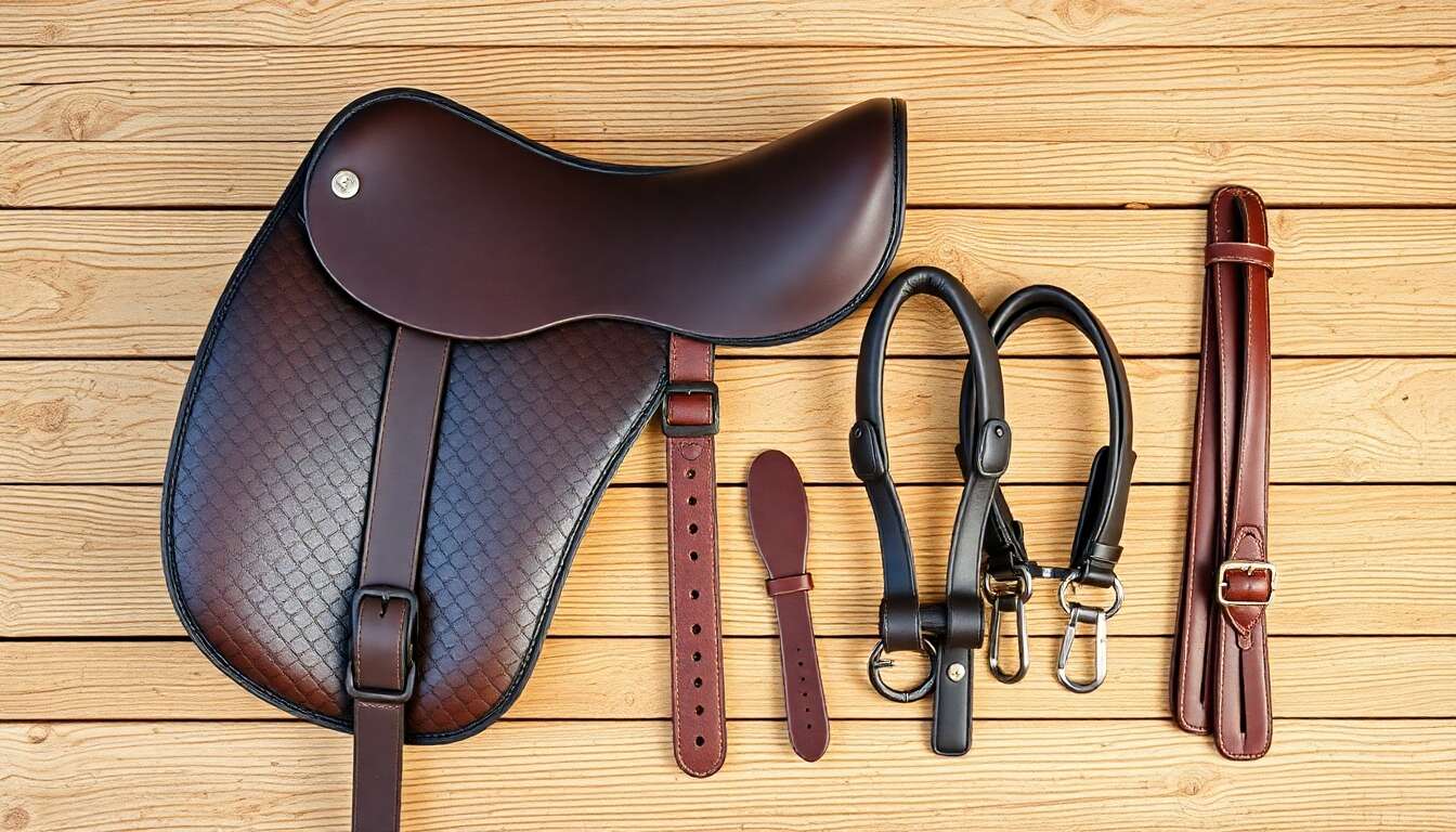 SAC DE SELLE de cheval classique Western Basket à la main pour