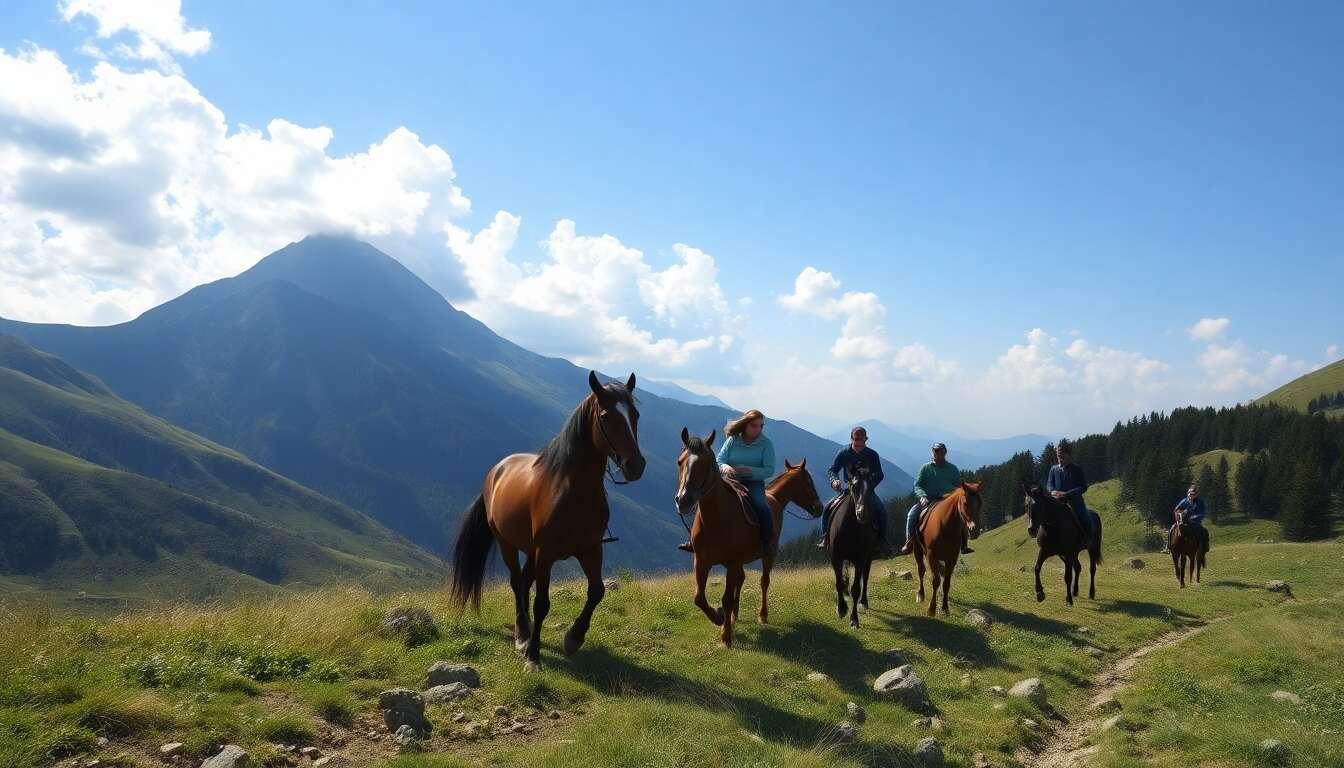 Randonnée à cheval à l'étranger : découvrez les meilleures destinations