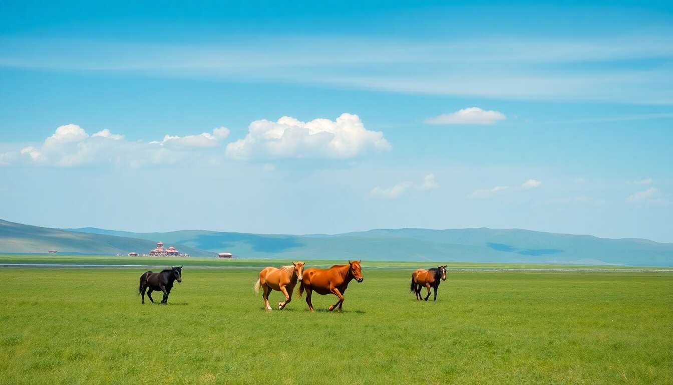 Le cheval en Mongolie : culture et traditions