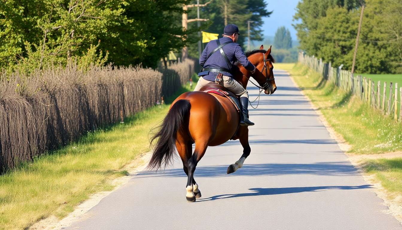 Comment corriger un cheval qui part sur le mauvais pied au galop ?