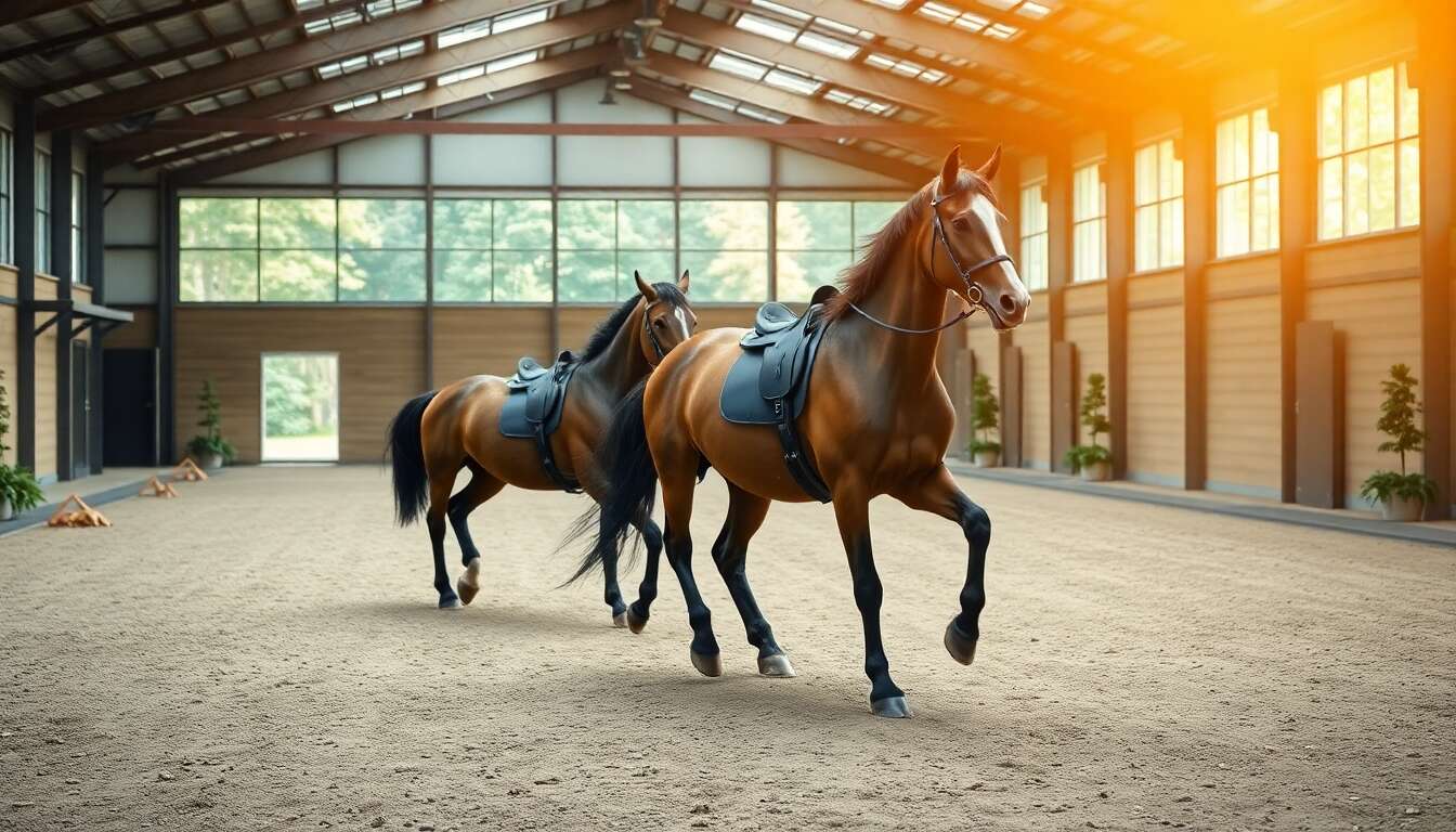Solutions pour stabiliser les sols équestres
