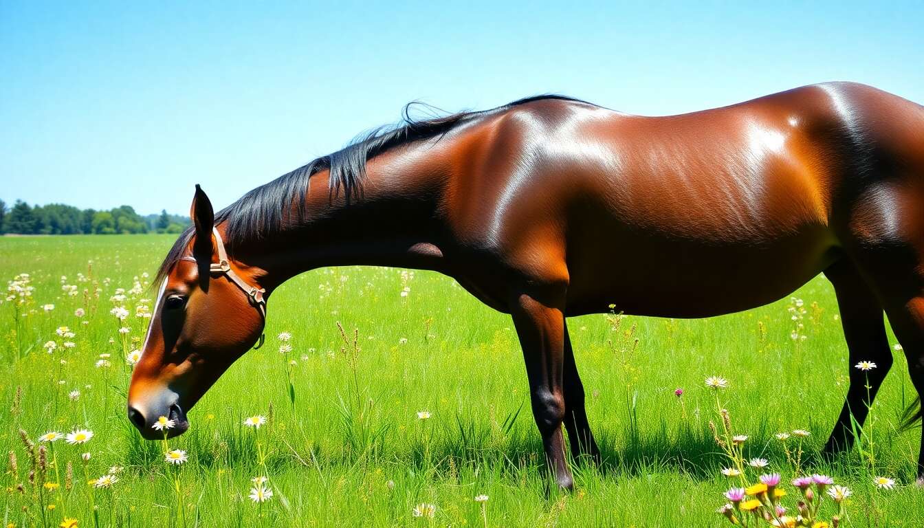 Comment aider son cheval à récupérer après l'effort ?