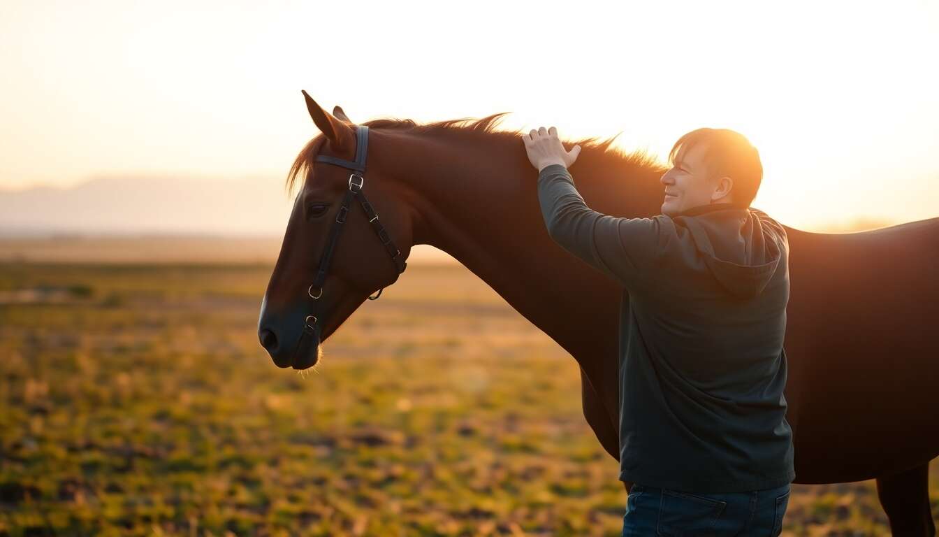 Stretching du cheval : bienfaits et techniques