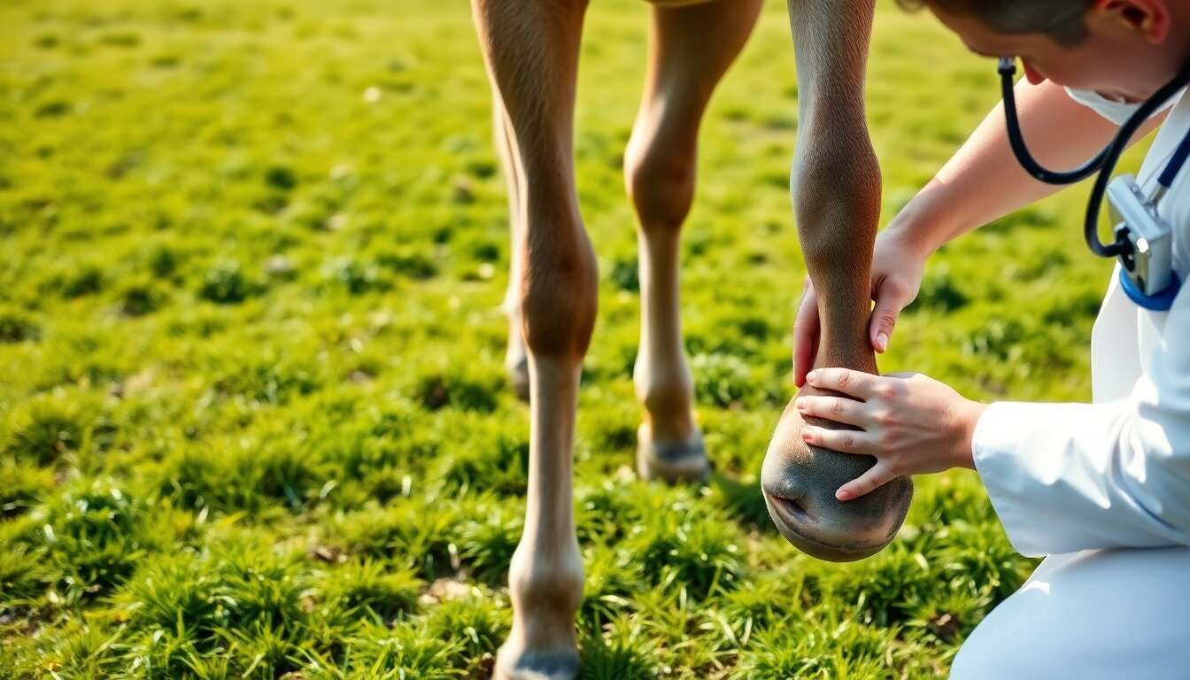 Abcès et boiterie chez le cheval : causes et traitements