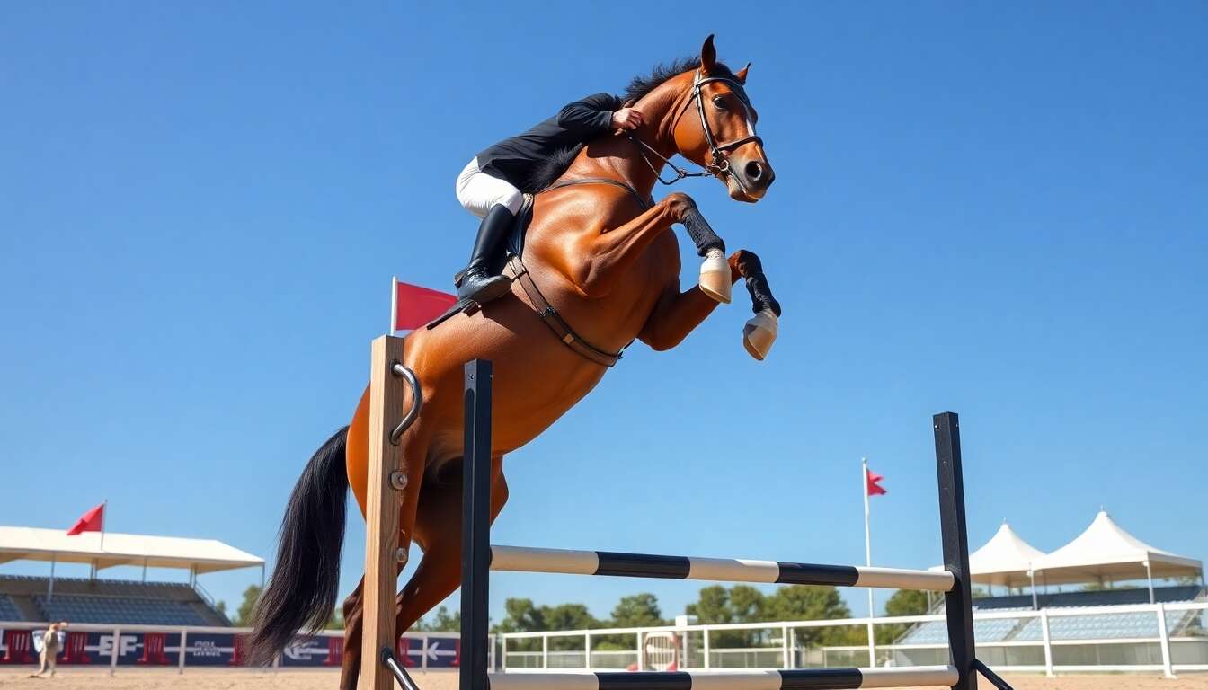 Réussir le saut d'obstacles à cheval : techniques et conseils