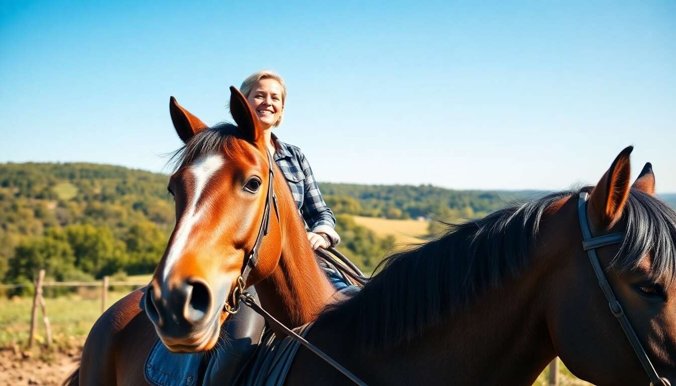Progresser rapidement à cheval à l'âge adulte : conseils et astuces