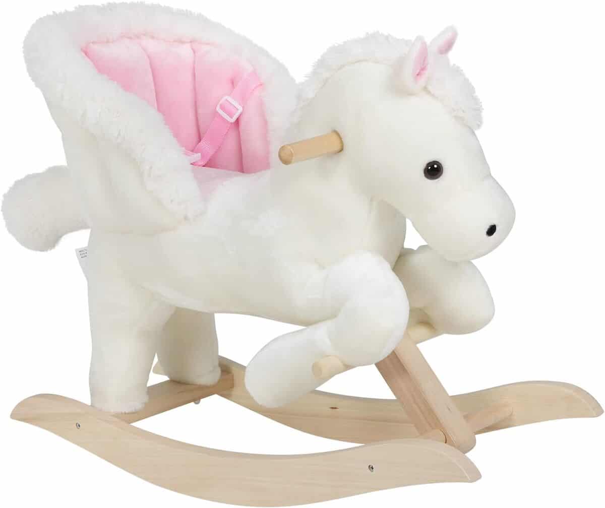 Test du cheval à bascule Woltu KSF001 : un jouet irrésistible pour bébé