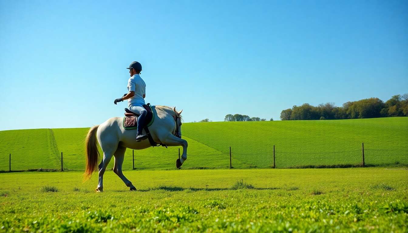 Comment apprendre la jambette à son cheval ?