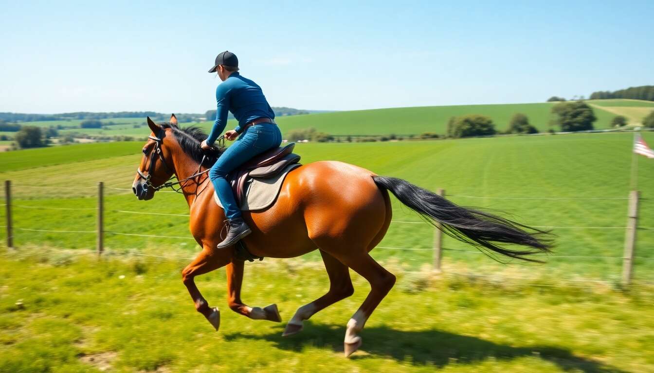 Le galop : guide complet pour débutants en équitation