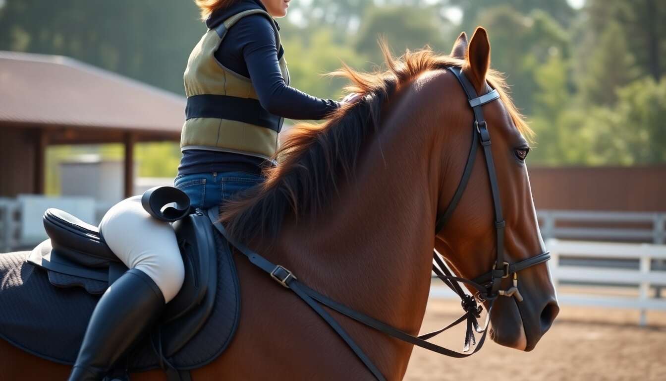 Le gilet de protection du cavalier : un indispensable ?