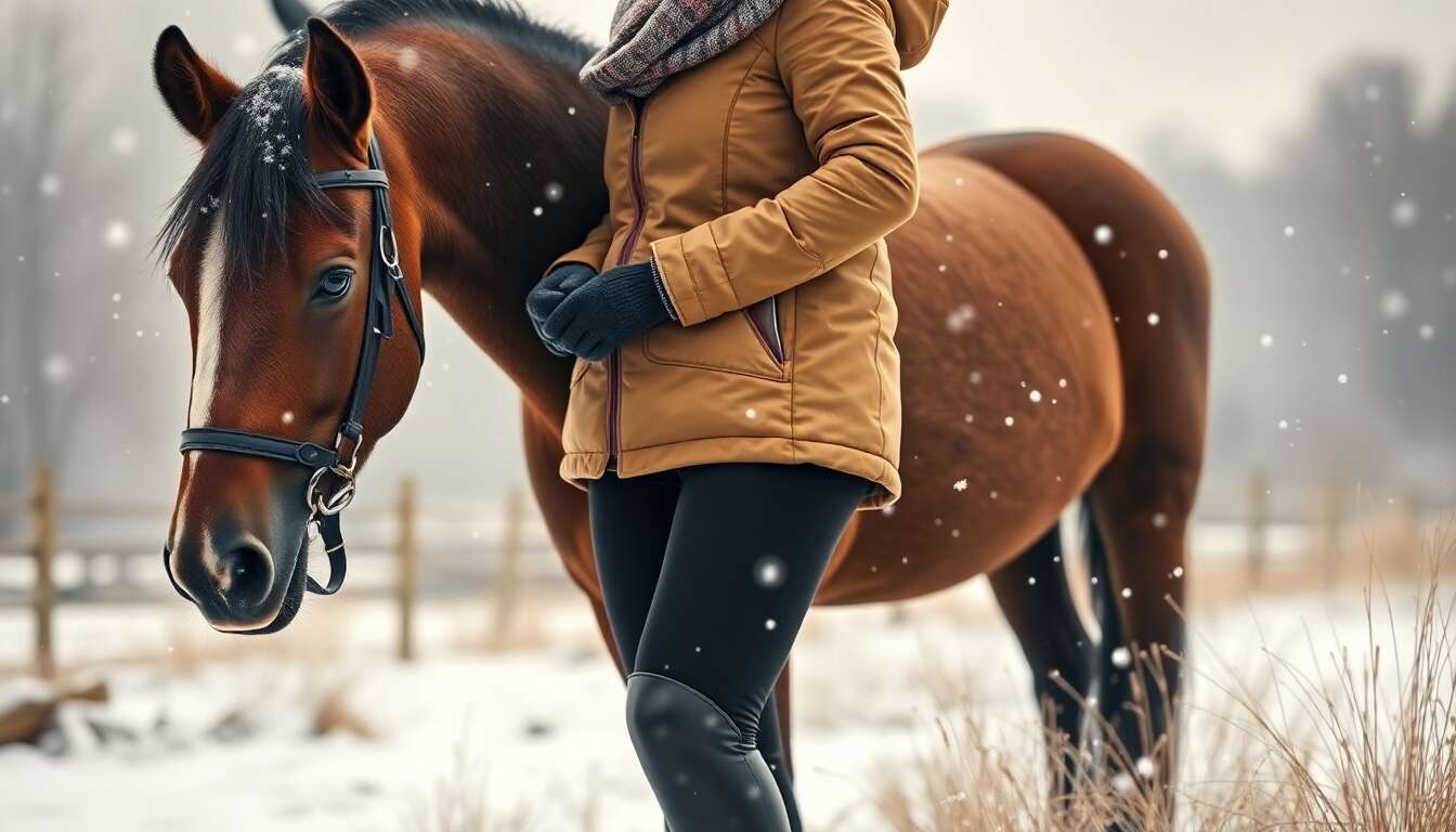 Starter Pack du cavalier en hiver : équipement essentiel