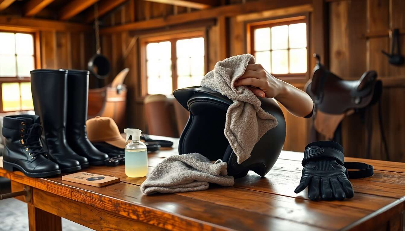 Comment laver son équipement d'équitation facilement et rapidement ?
