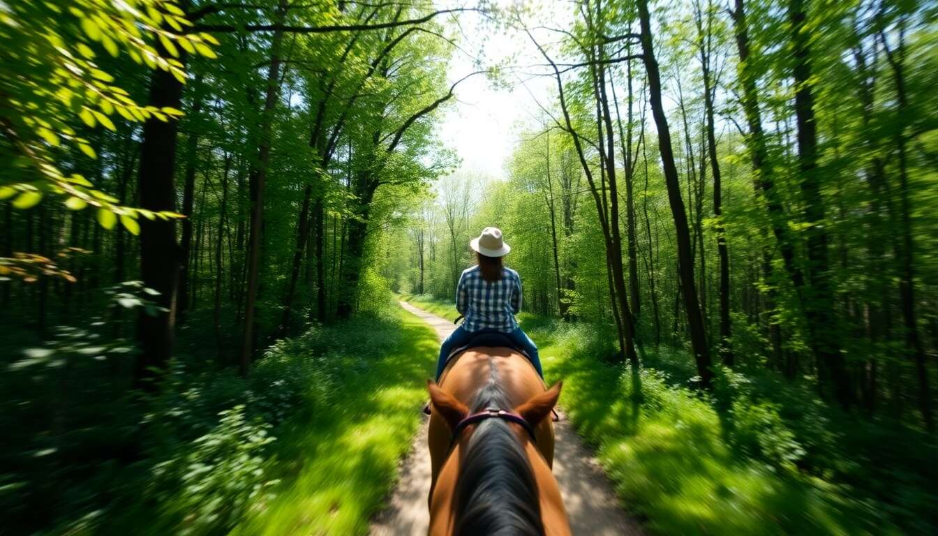 3 idées reçues sur la promenade à cheval
