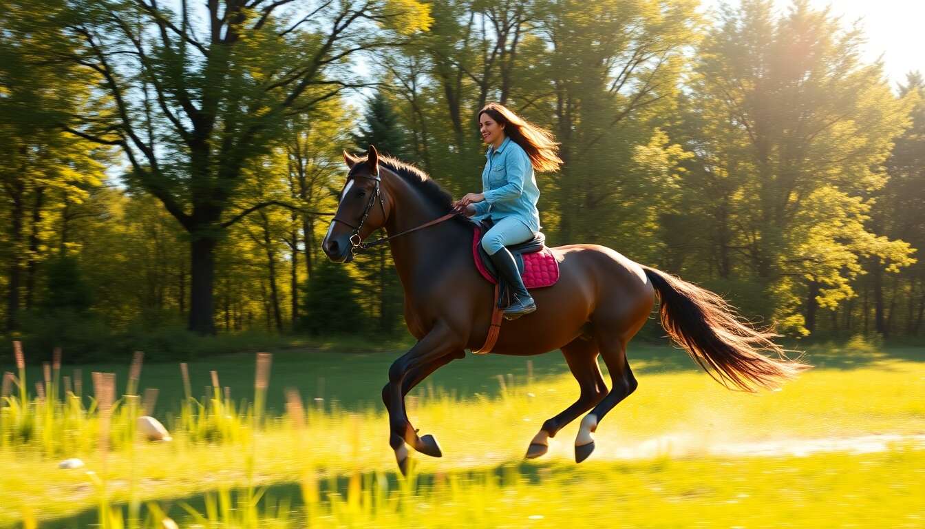Départ au galop : techniques et conseils pour débutants