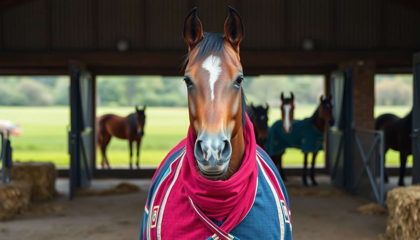 Quelle couverture choisir pour mon cheval ?