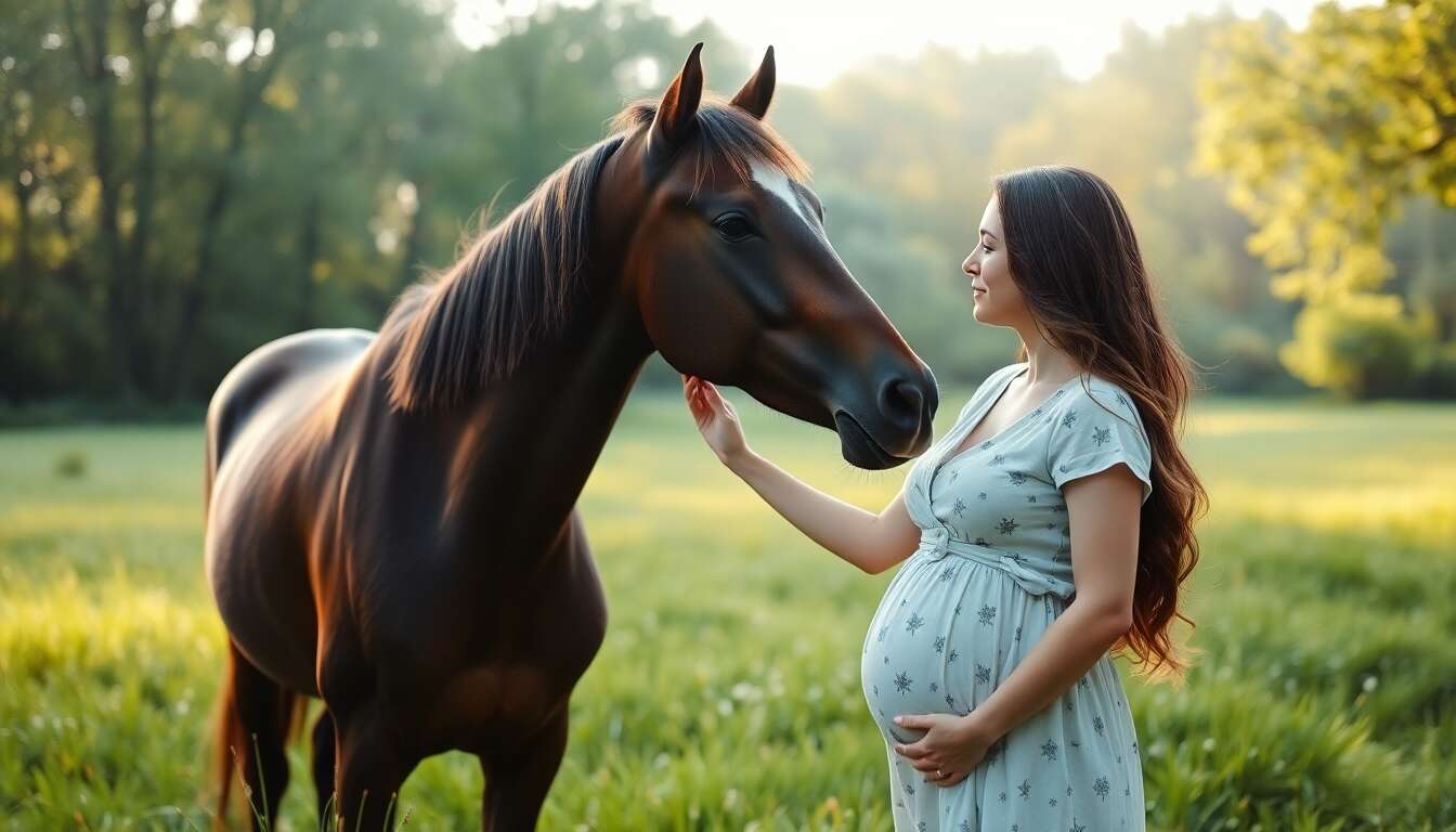 Arrêter l'équitation pendant la grossesse : quand et pourquoi ?