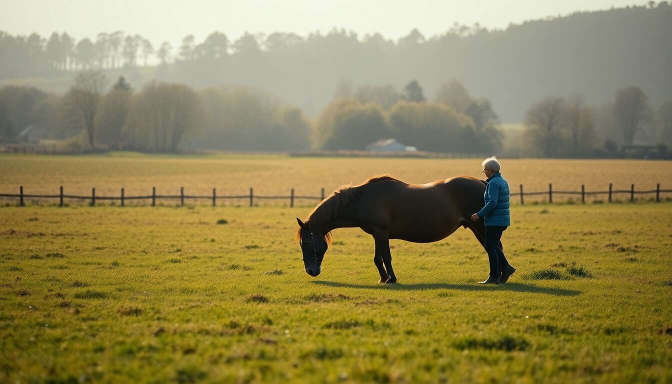 Comment attraper son cheval au pré : astuces et conseils