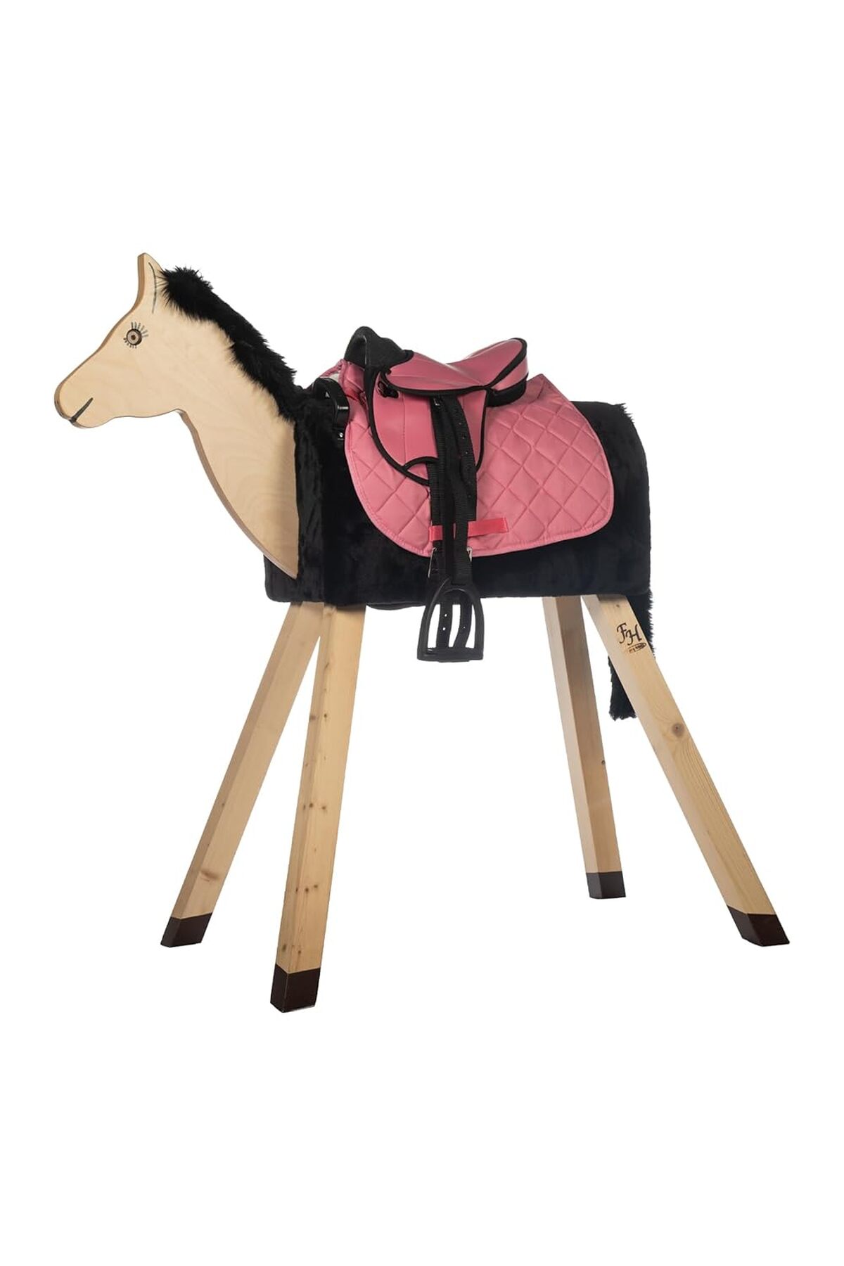 Avis sur la selle HKM Shetty rose bonbon : jeu pour débutant