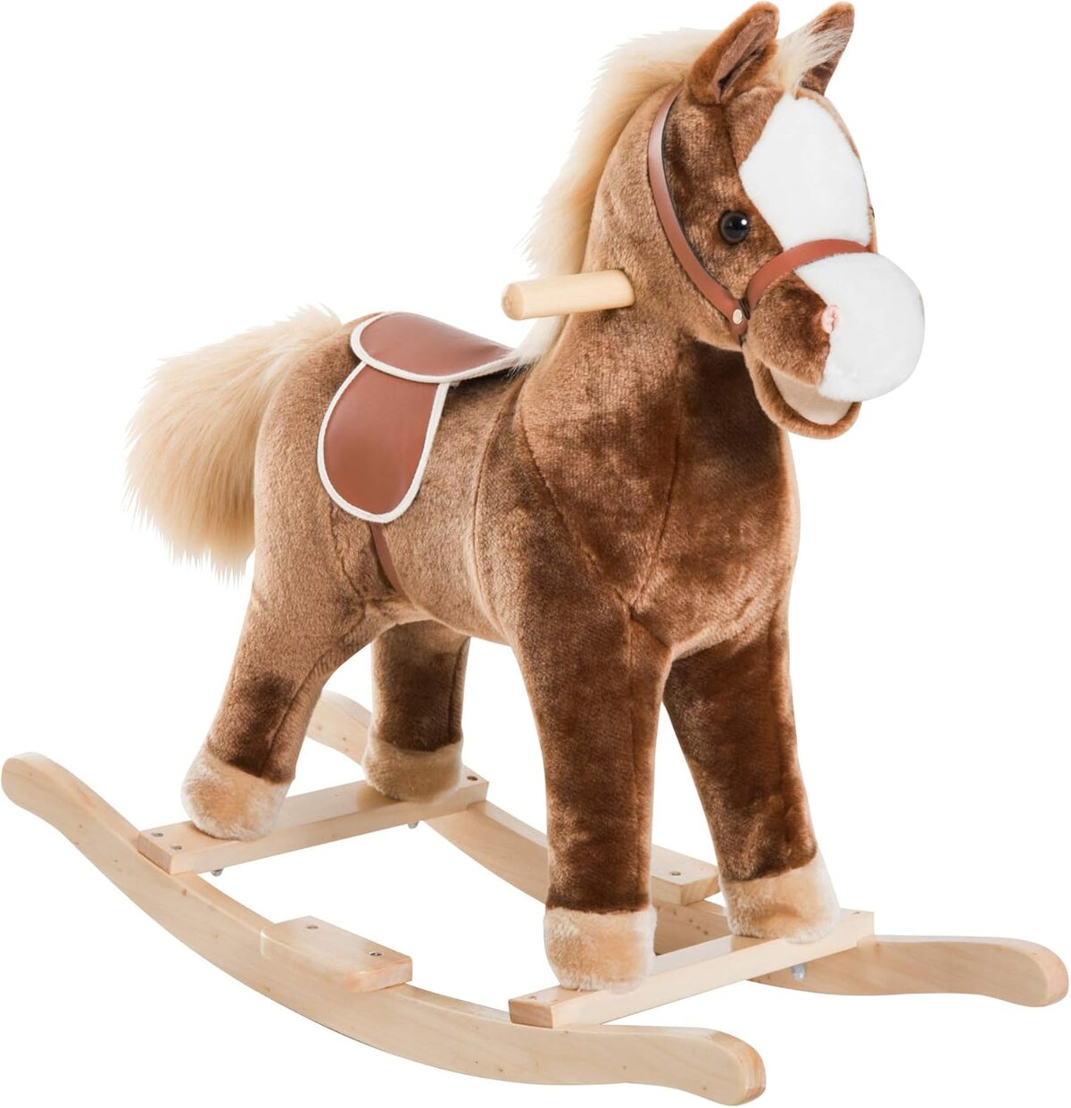Test du cheval à bascule HOMCOM : confort et douceur pour les petits cowboys