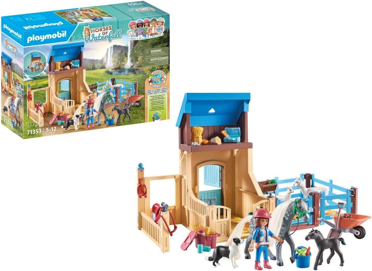 Test du playmobil 71353 : amelia & whisper avec box pour chevaux