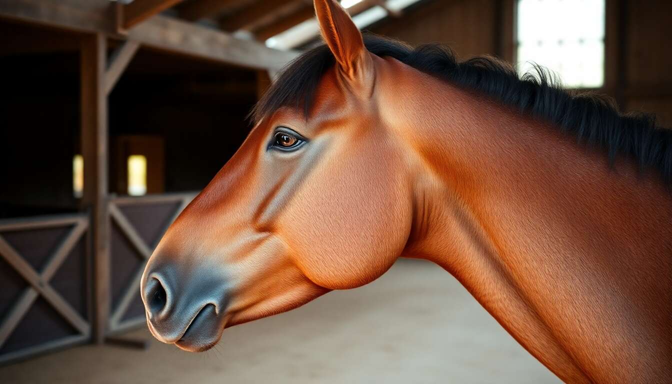 Comprendre la mycose des poches gutturales du cheval