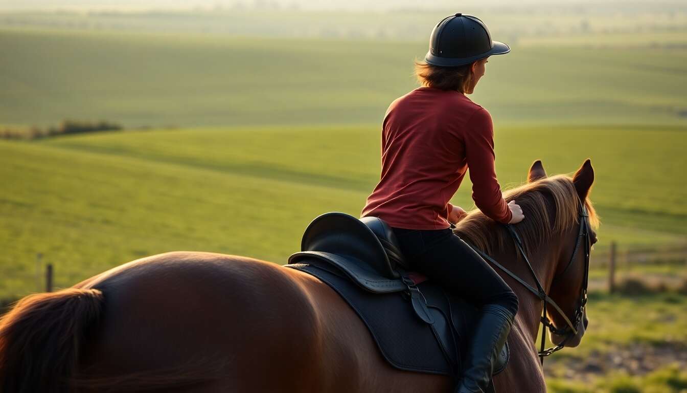Conseils pour protéger son dos à cheval