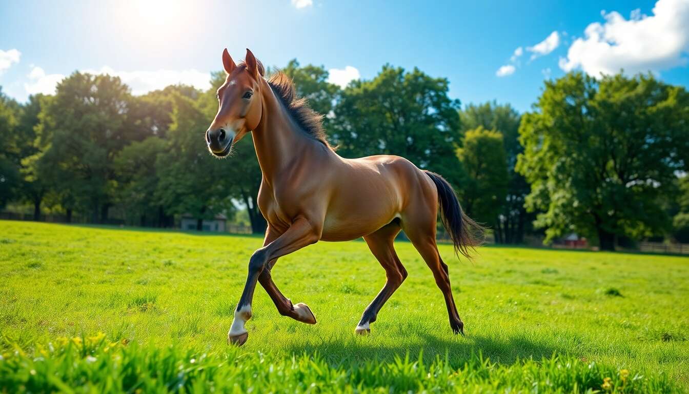 Exercices essentiels pour un jeune cheval : guide pratique