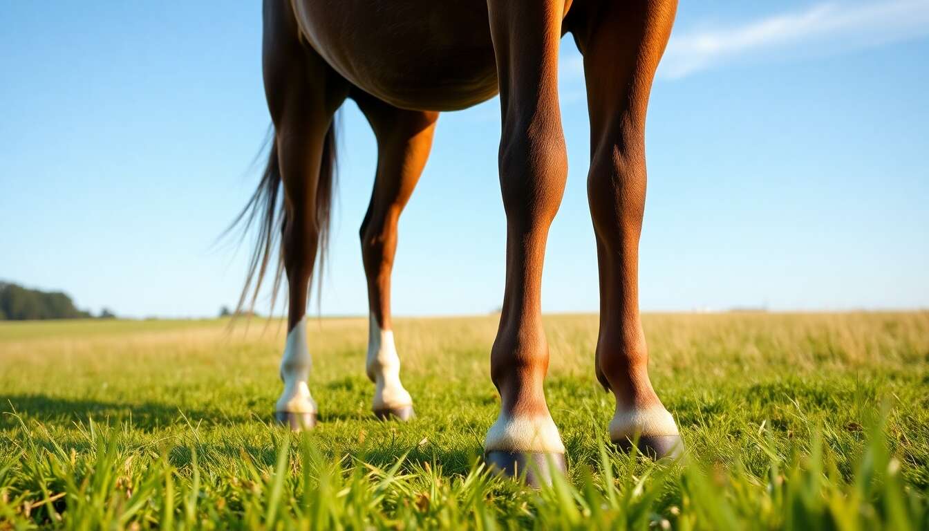 Guide pratique : soins préventifs pour les pieds de votre cheval en demi-pension