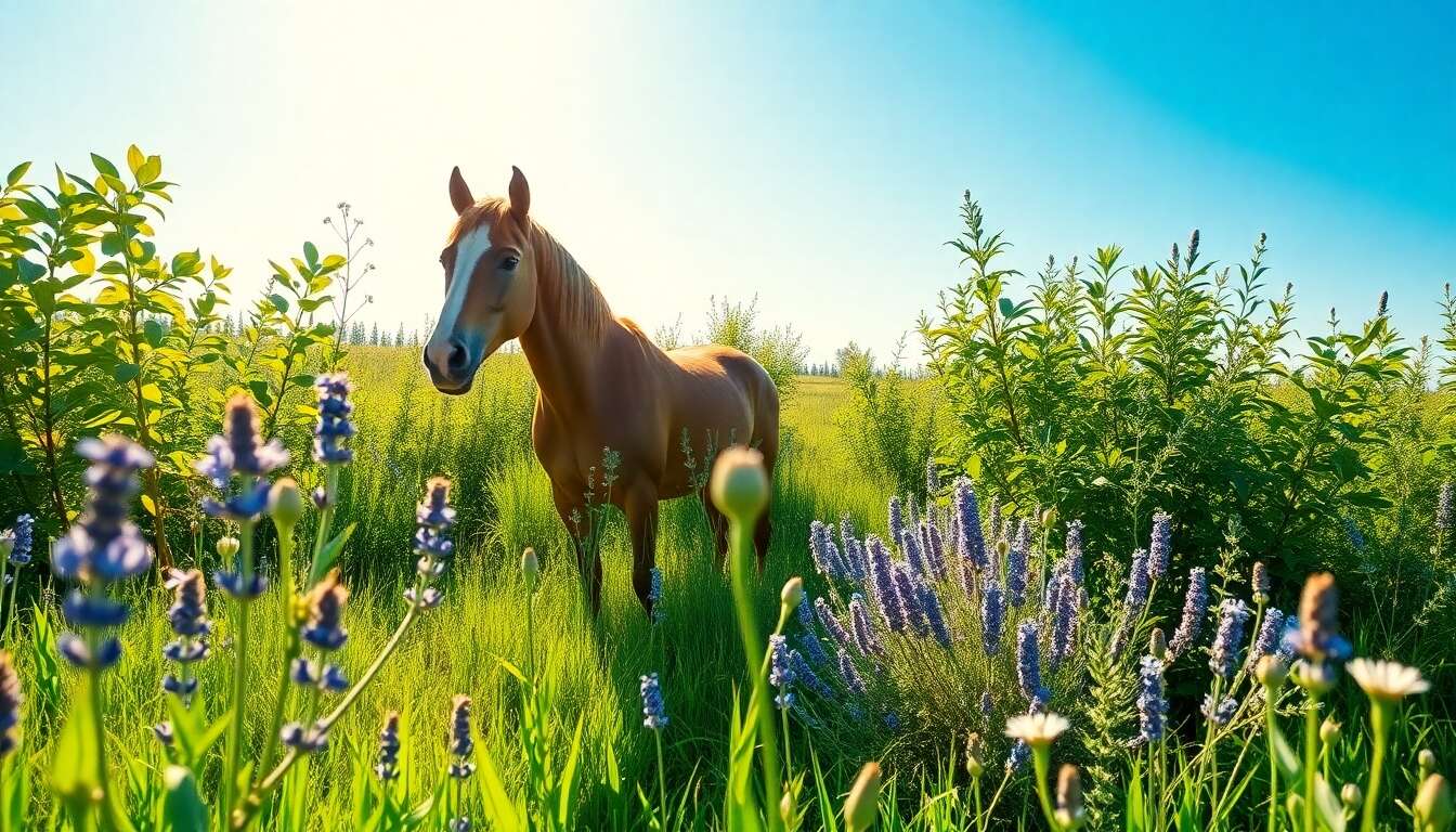 Plantes bienfaisantes pour les cavaliers