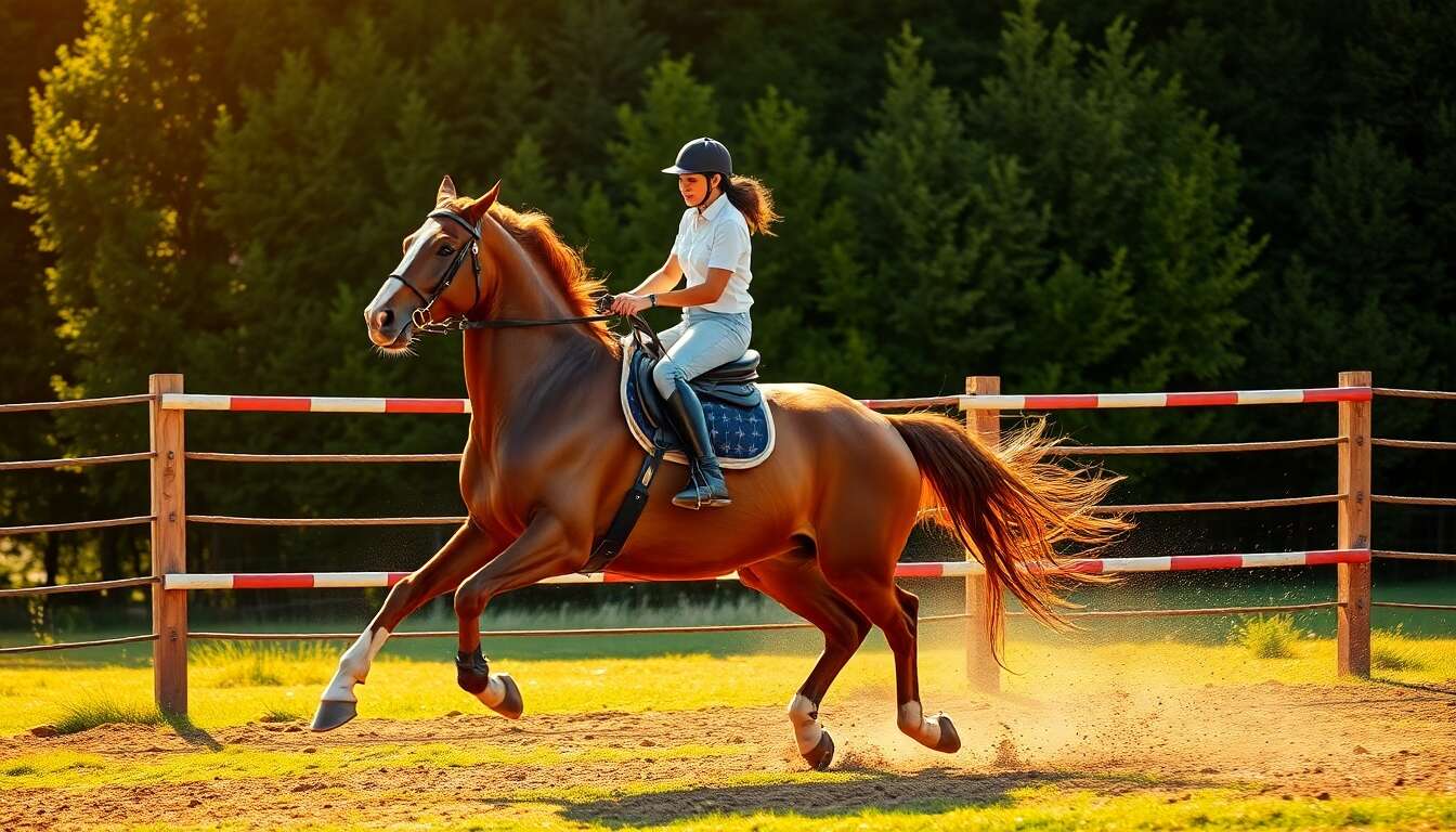 Comment gérer un cheval qui charge à l'obstacle ?