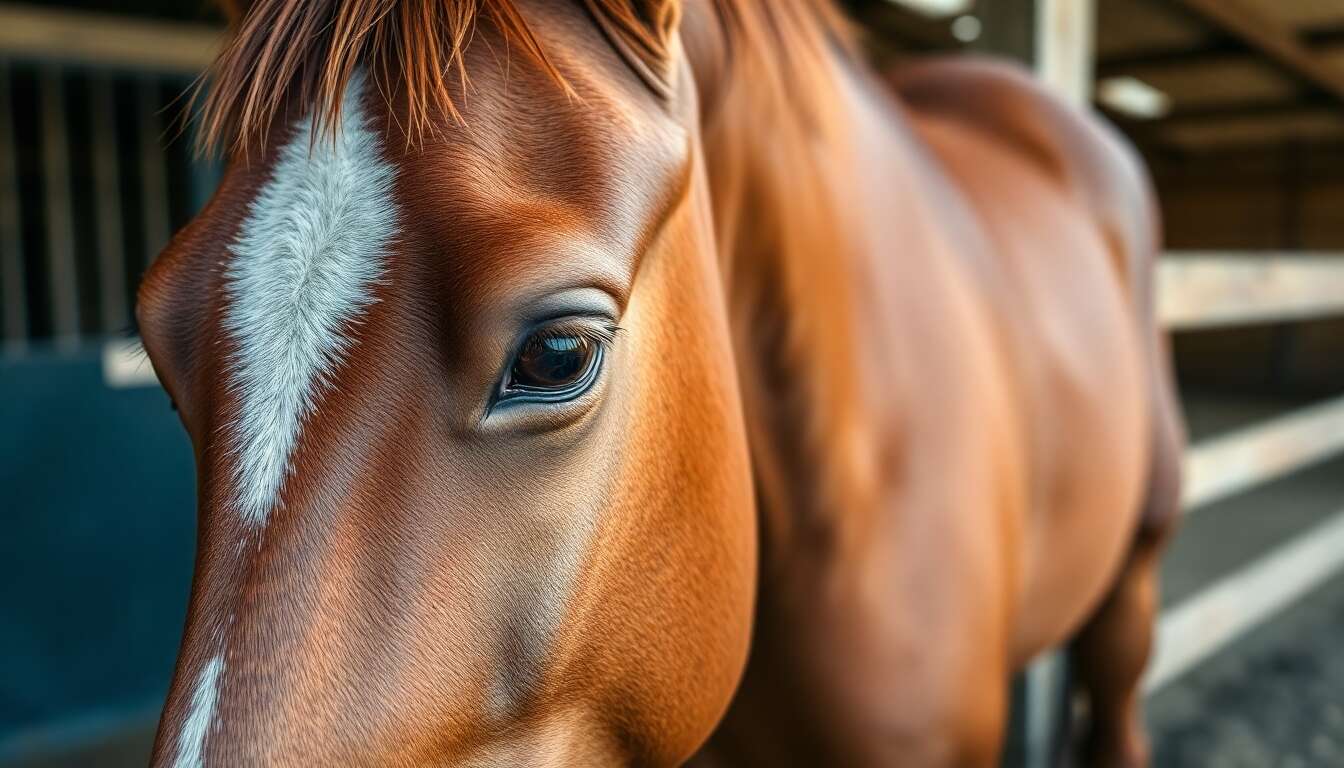 Reconnaître la teigne du cheval : guide pratique