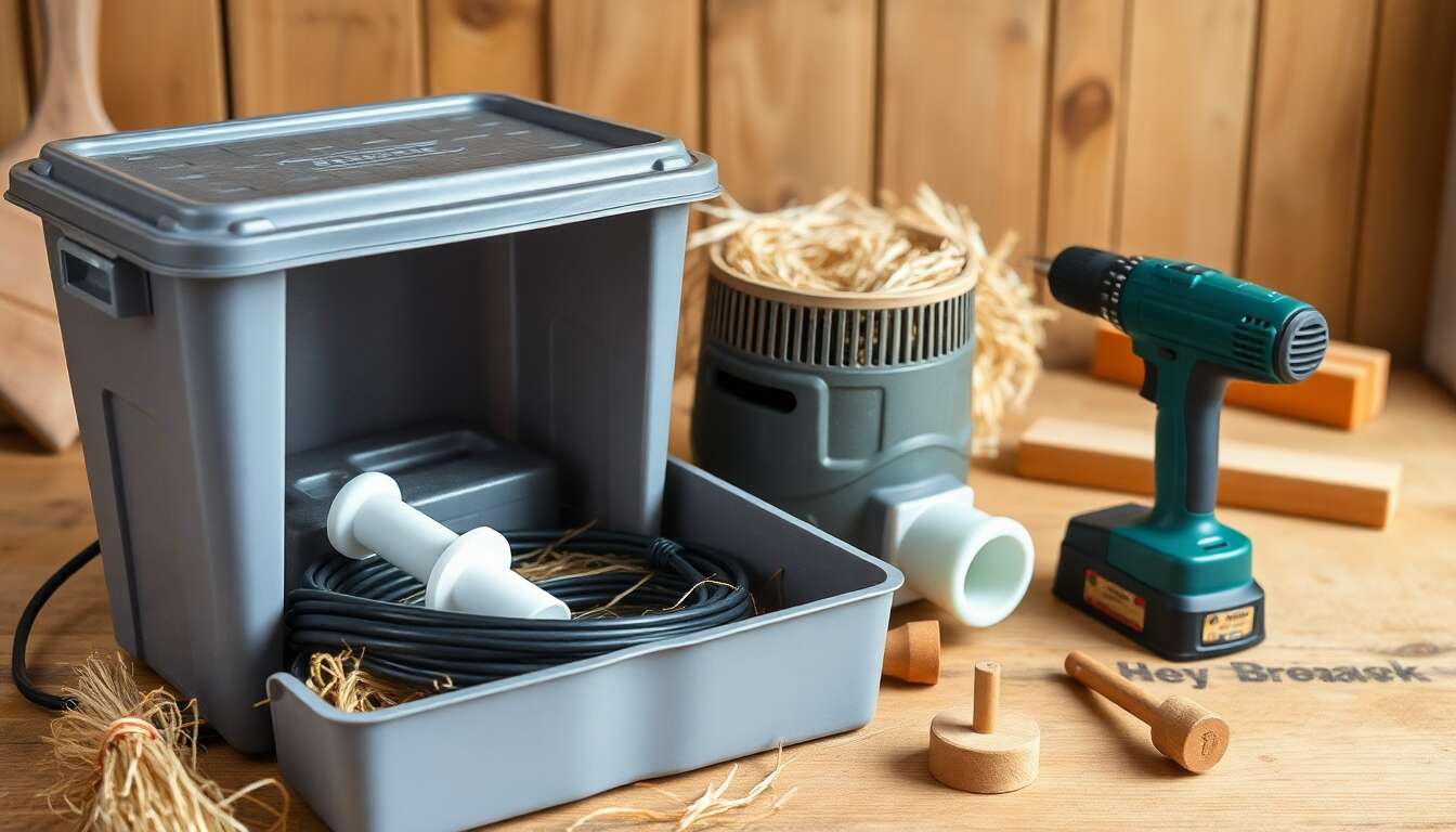 DIY : fabriquer un purificateur de foin type Haygain à moins de 80 €
