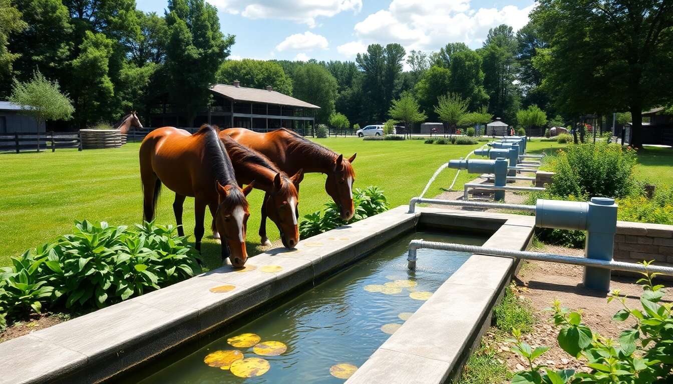 Optimiser la consommation d'eau au centre équestre : astuces pratiques