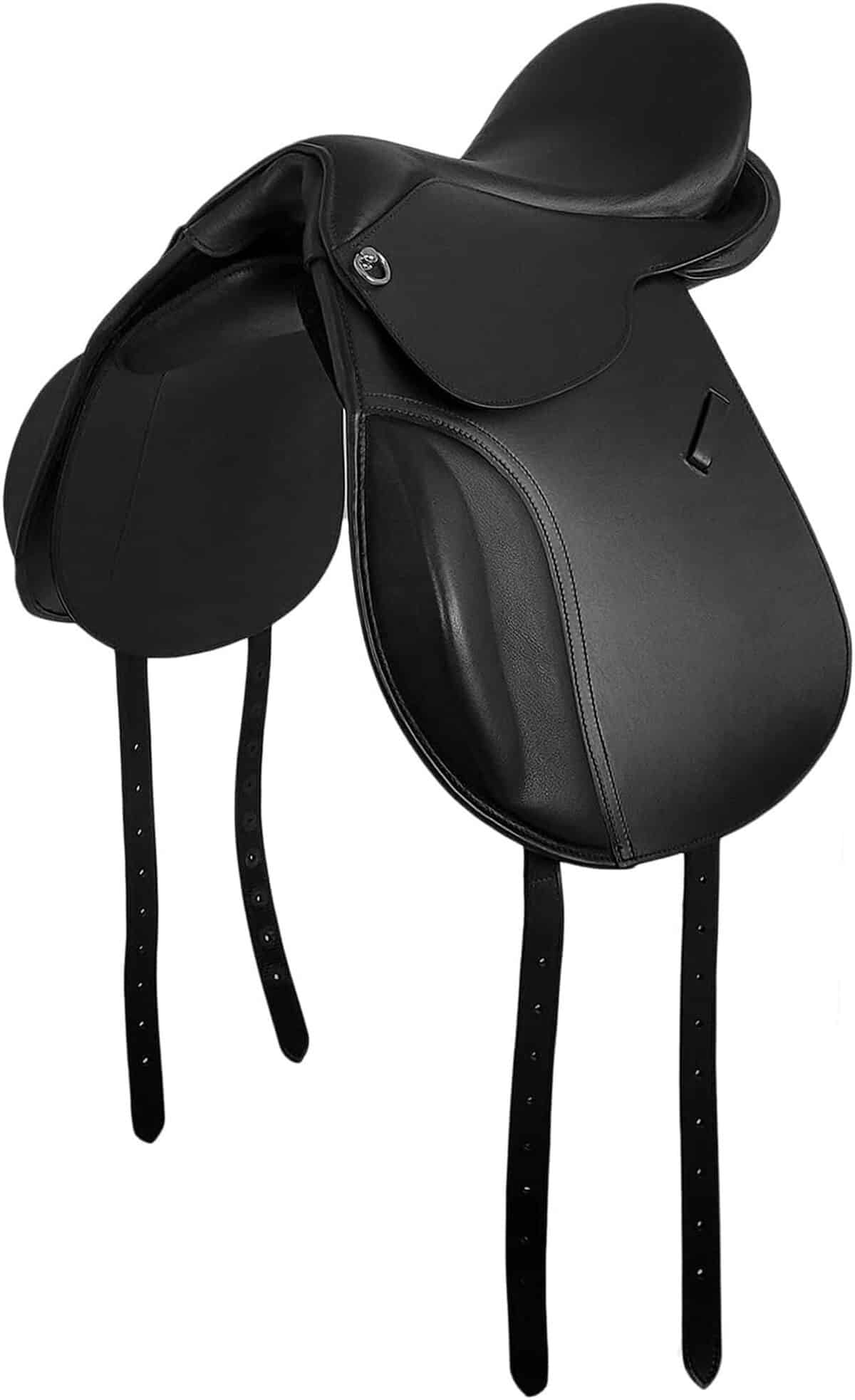 Test : selle d'équitation A&M Reitsport Boston en cuir de buffle noir