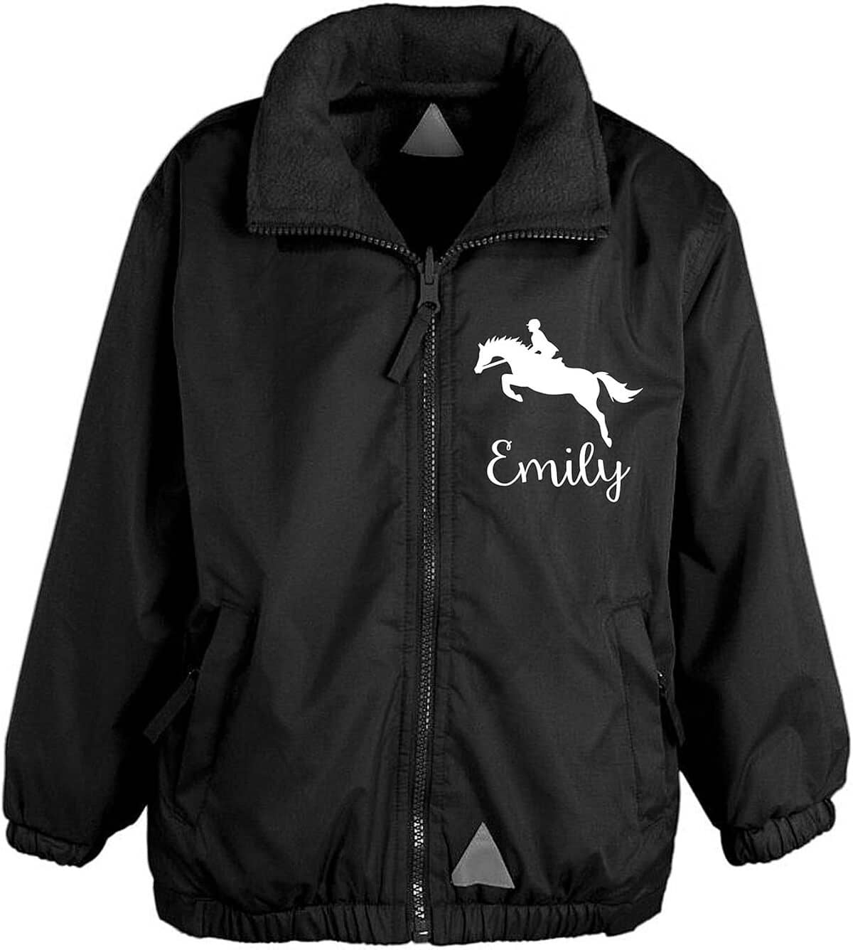 Test : veste d'équitation fille Edward Sinclair personnalisable