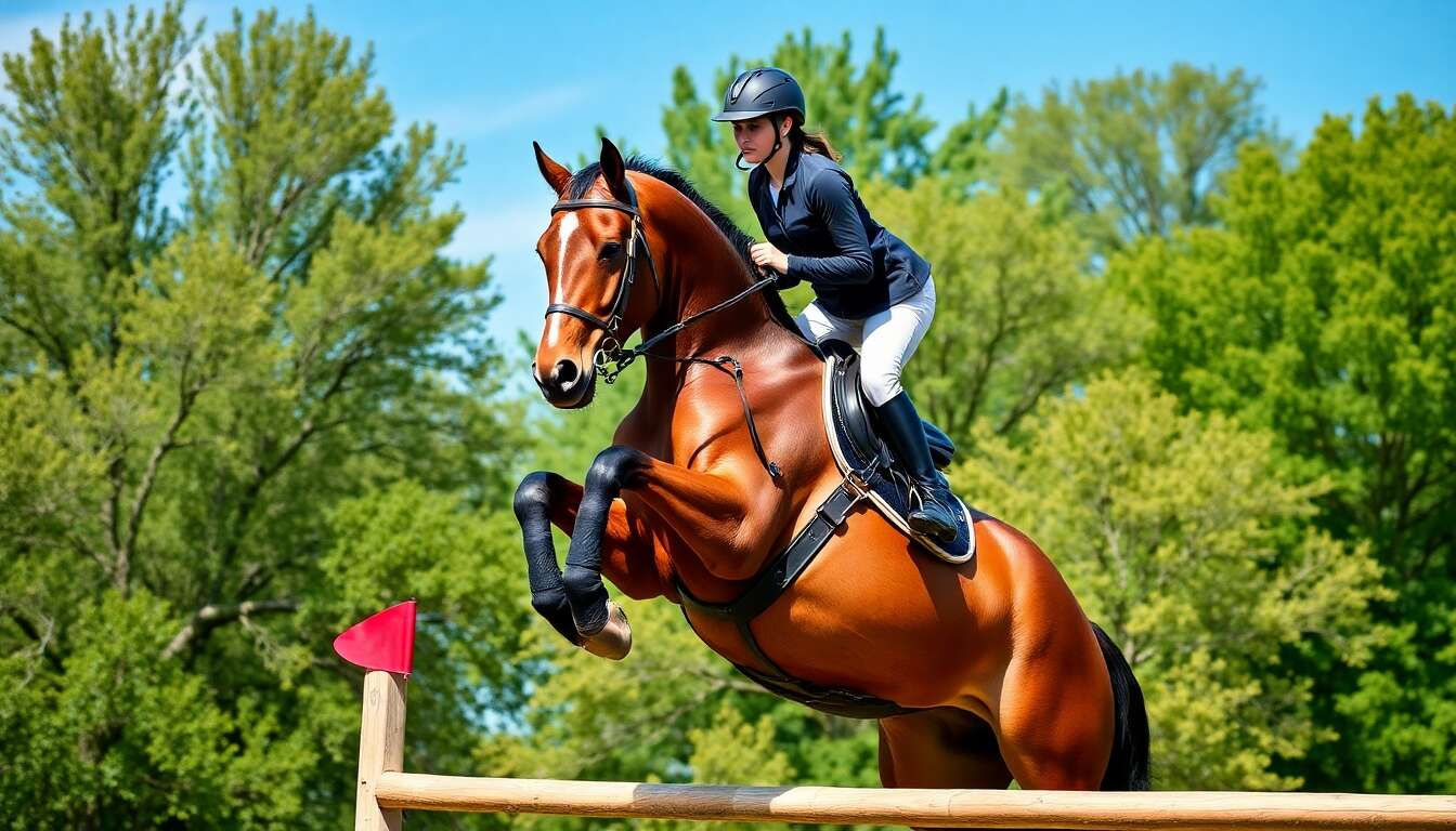 Comment équilibrer son cheval à l'obstacle ?