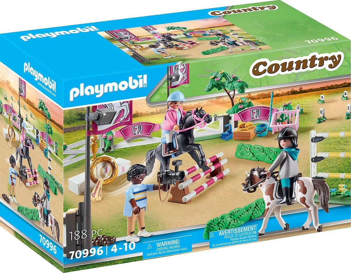 Test : playmobil 70996 parcours d'obstacles équestre country