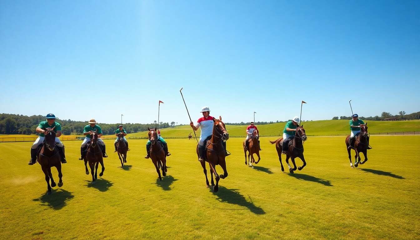 Le polo : sport d'équipe et d'équitation