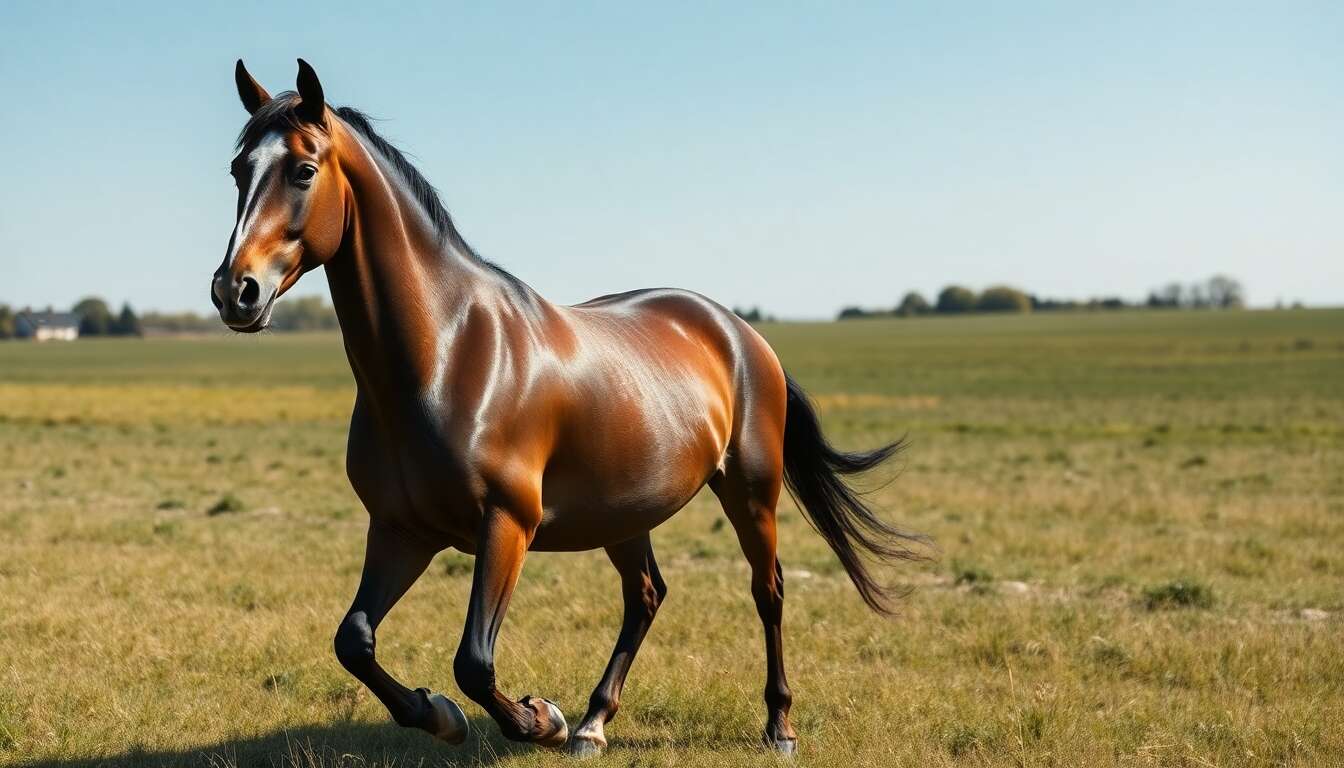 Extension d'encolure : danger pour l'équilibre du cheval ?