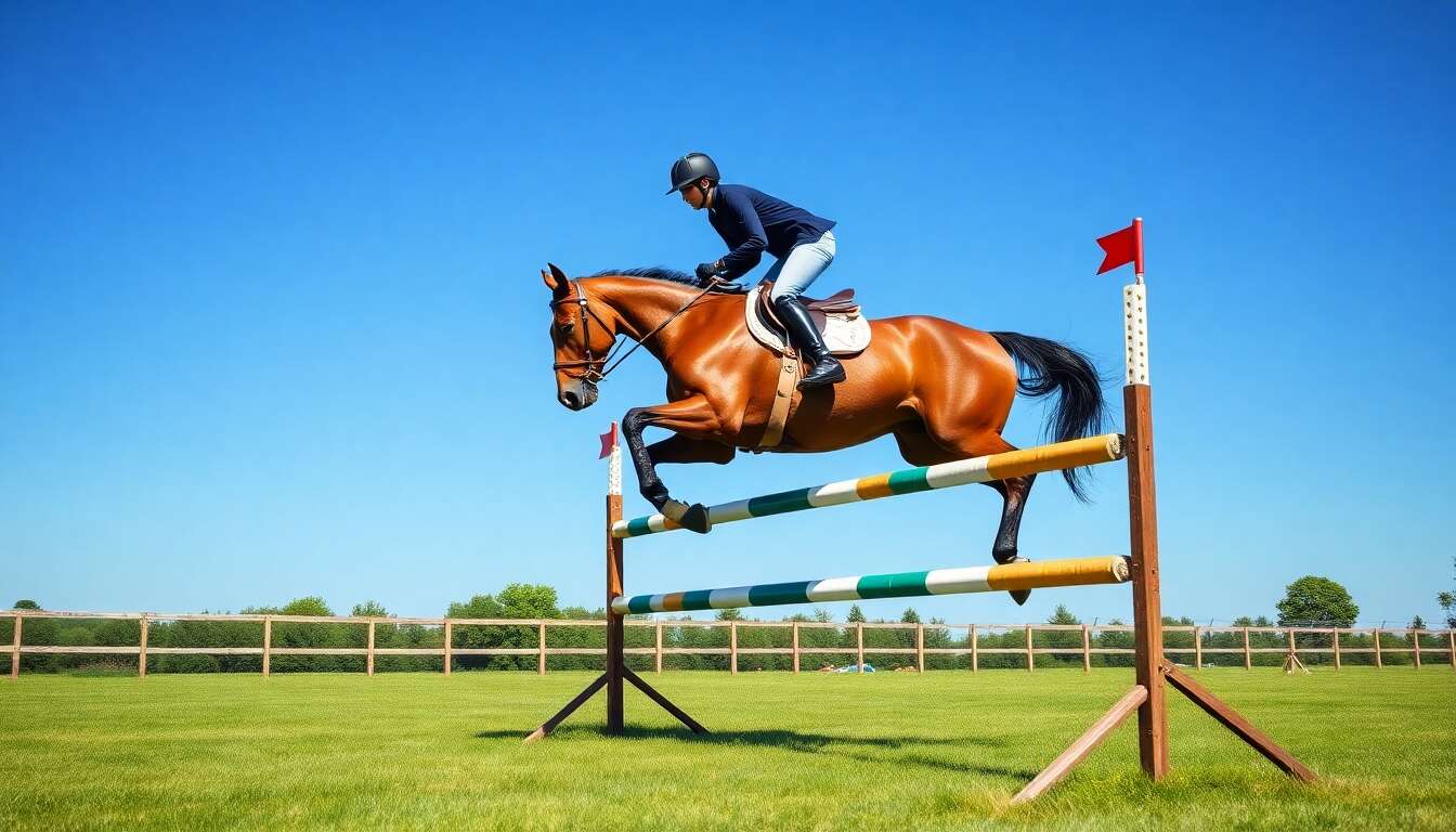 Guide complet : position du cavalier à l'obstacle