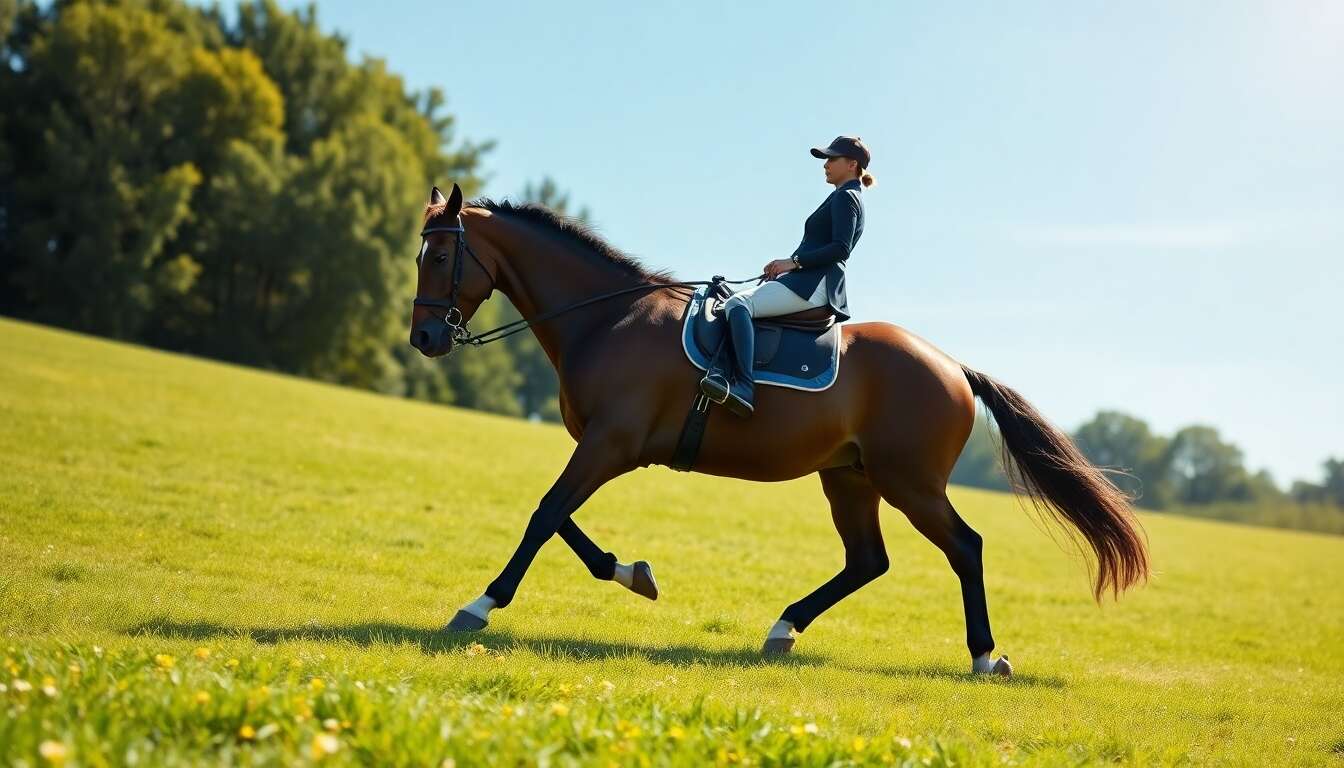 Découvrez l'art de l'incurvation en équitation : astuces et techniques