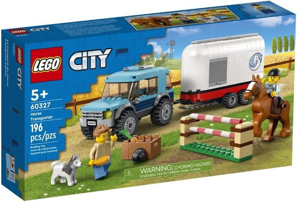 Test : lEGO 60327 City transporteur de cheval, ensemble équestre complet